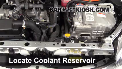 2012 Toyota Prius C 1.5L 4 Cyl. Coolant (Antifreeze) Add Coolant